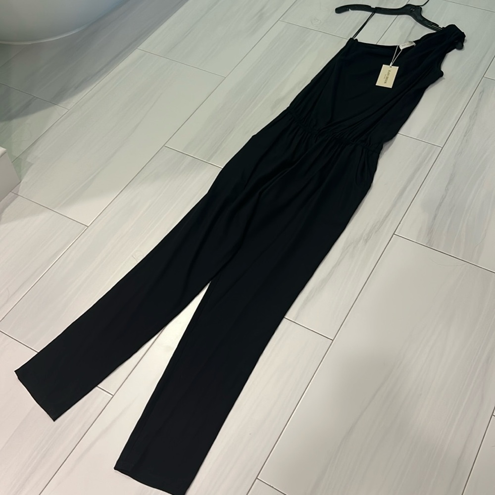 NWT Ramy Brooke one shoulder Lulu jumpsuit - Picture 3 of 6